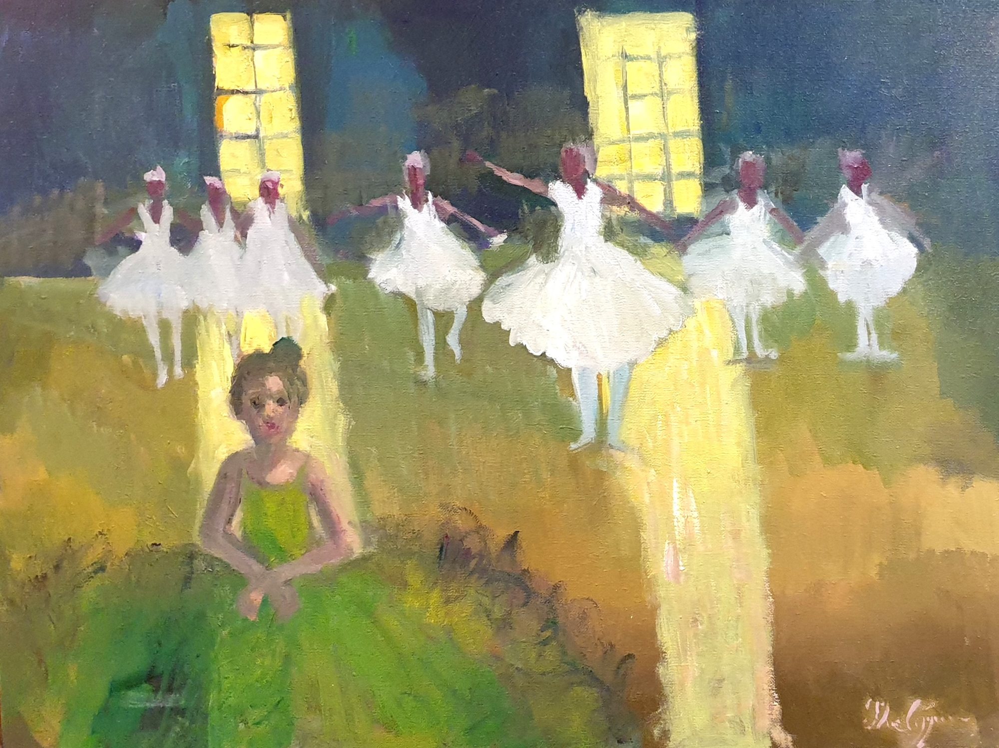 La ballerine verte — Michel Phelippeau