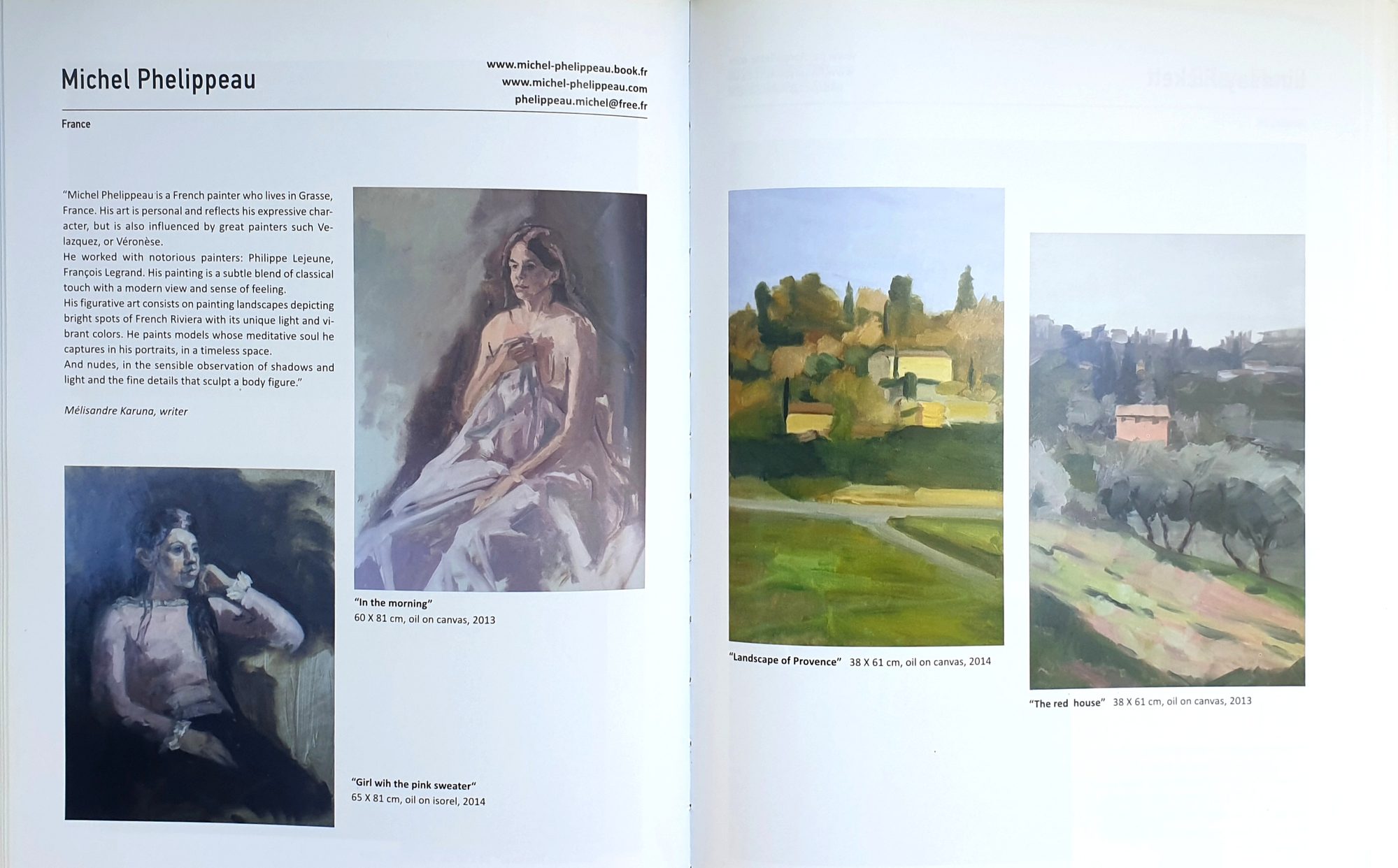 Michel Phelippeau dans International Contemporary Artists