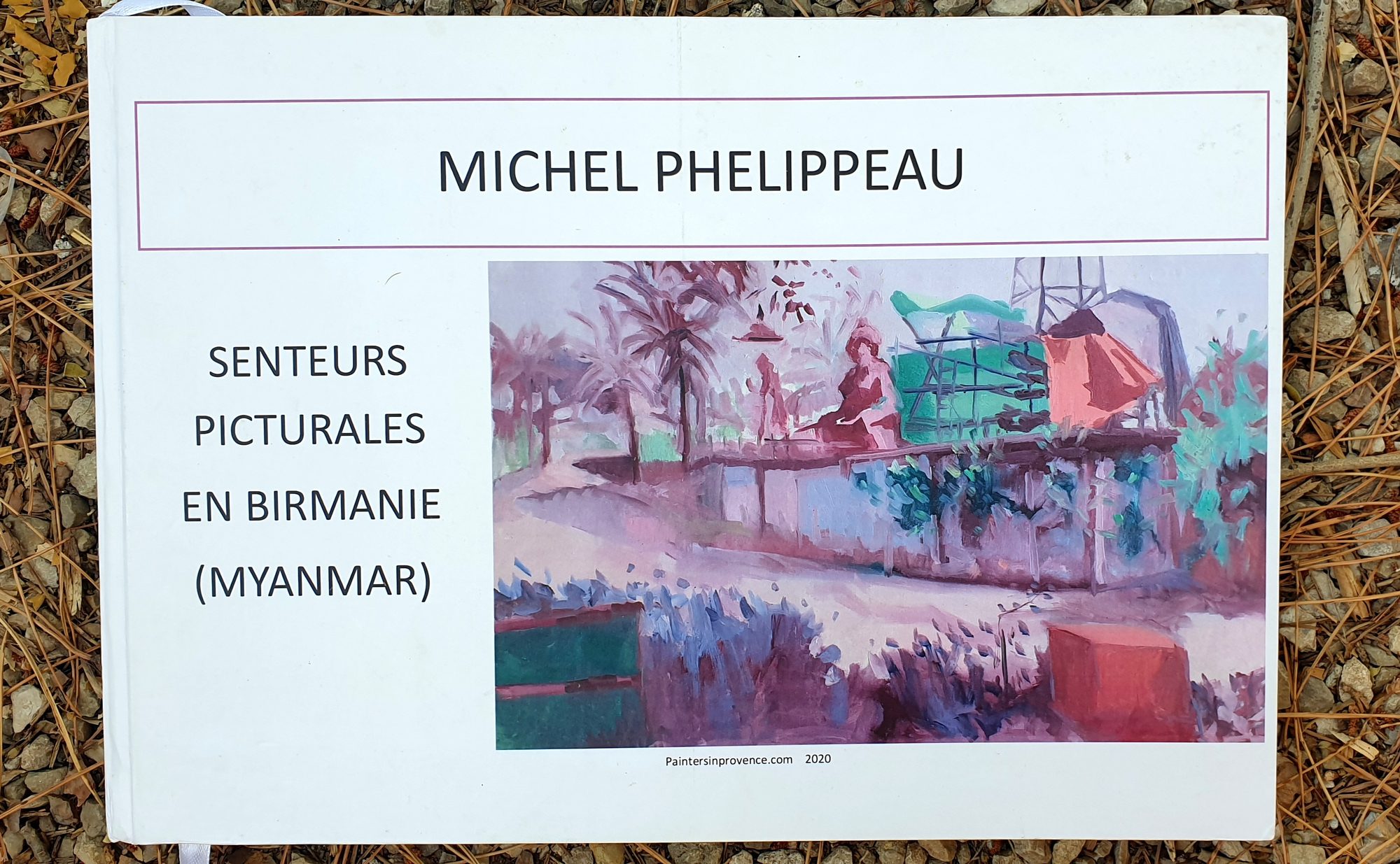 Senteurs picturales en Birmanie — couverture recto