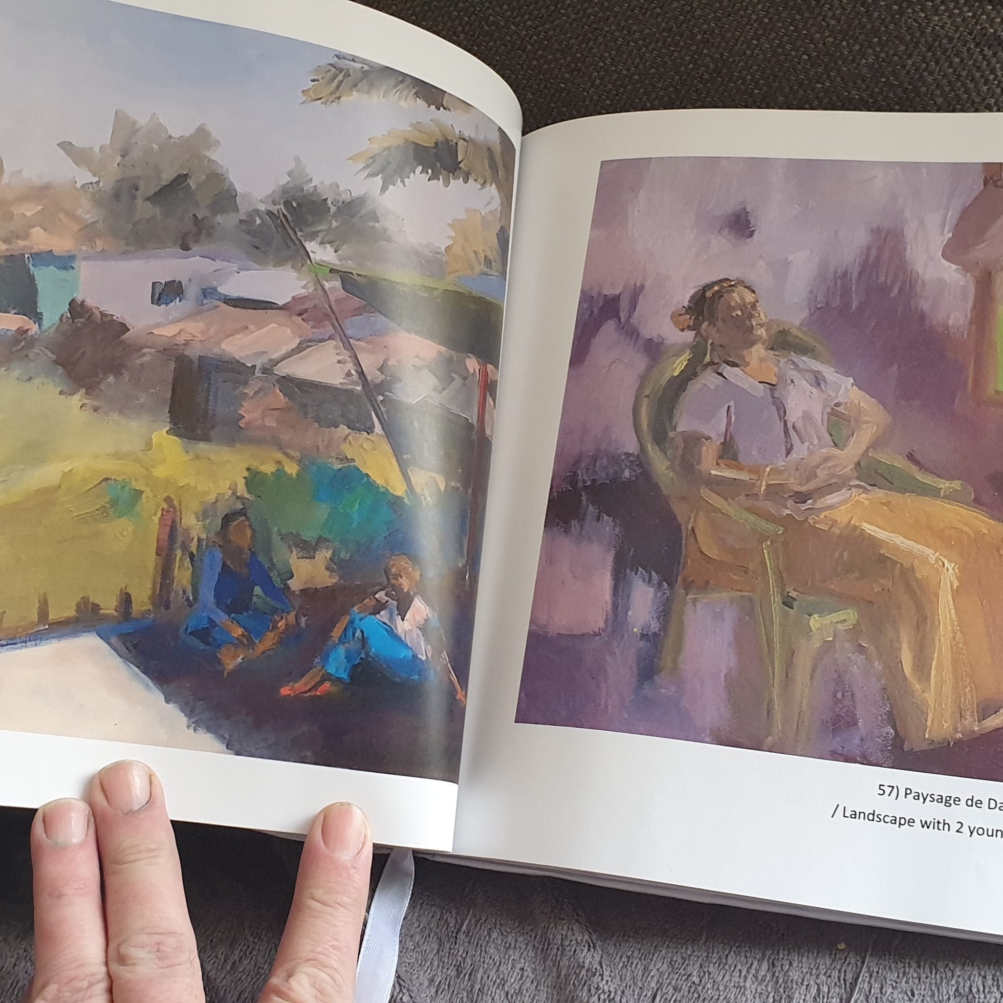 Page portrait du livre